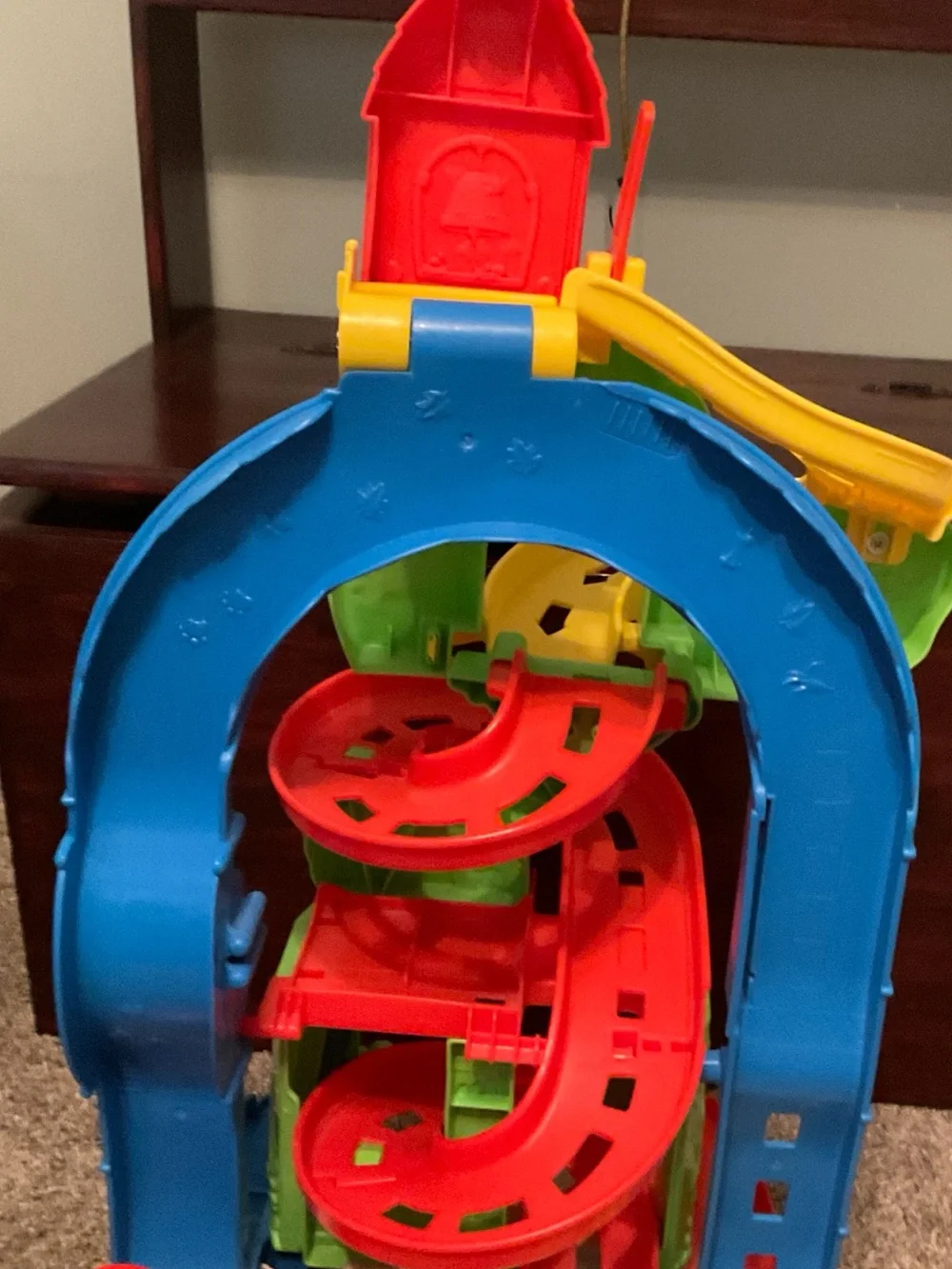 Fisher-Price Little People Wheelies Stand ’n Play Rampway Parking Garage Playset
